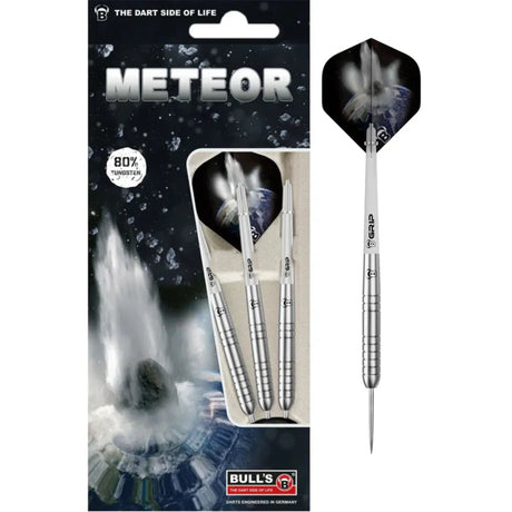 Bull's DE Meteor 80% Tungsten Steel Tip Darts - MT7 - Ringed