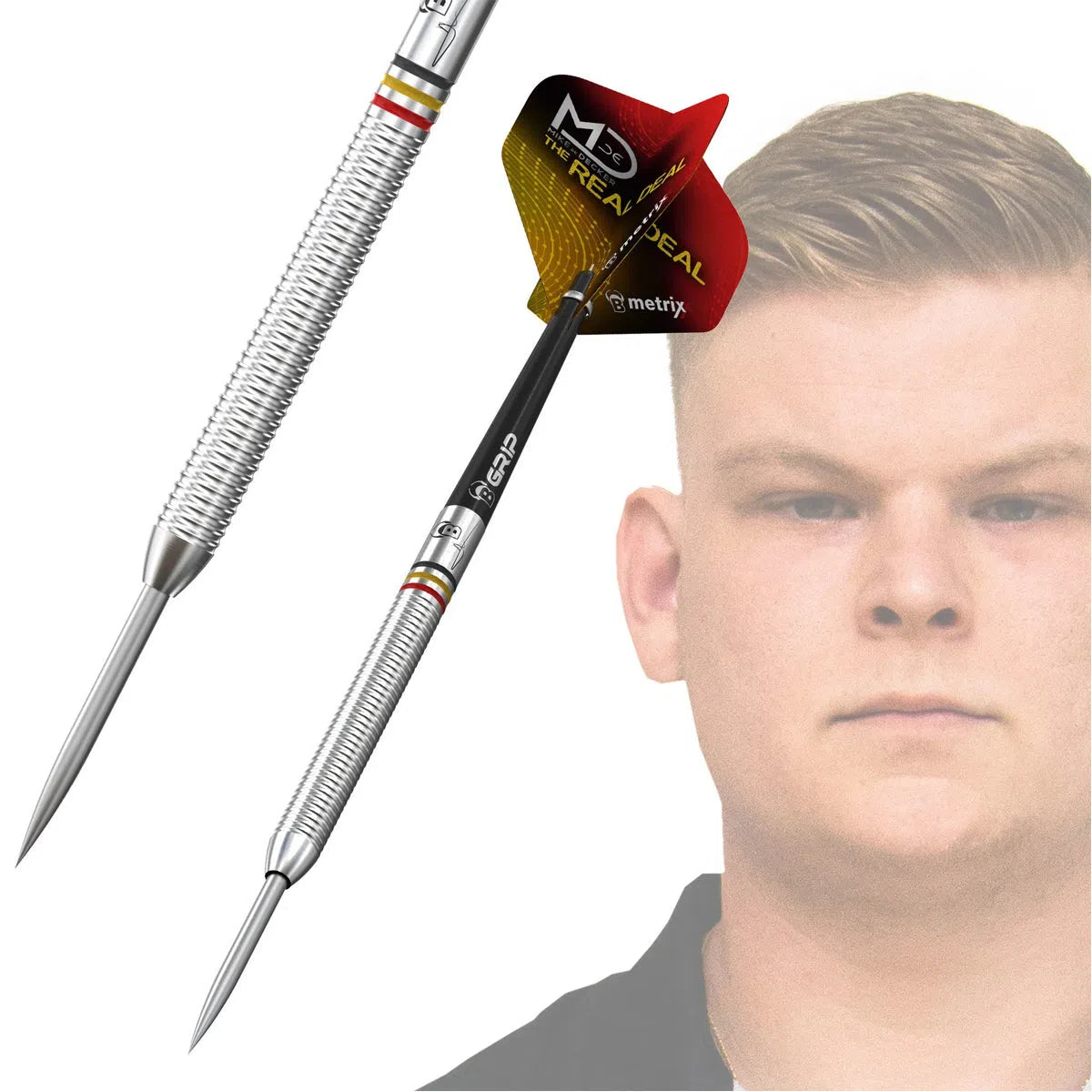 Bull's DE Mike De Decker 90% Tungsten Steel Tip Darts