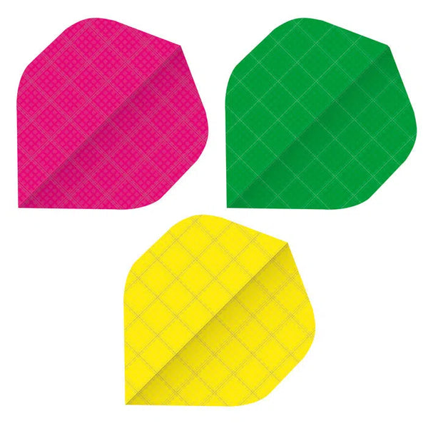 Bull's DE Nylon Neon Standard Dart Flights-1-Green-Premier Darts