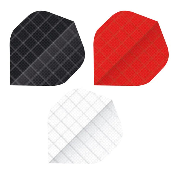 Bull's DE Nylon Standard Dart Flights-1-Black-Premier Darts