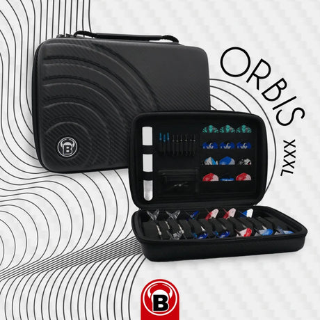 Bull's DE Orbis 3XL Darts Case  Carbon Grey