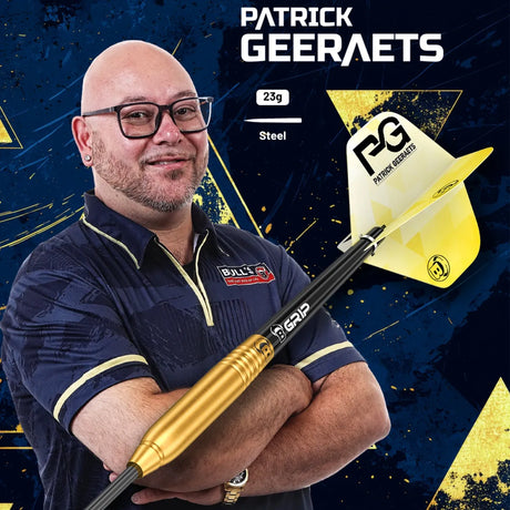 Bull's DE Patrick Geeraets 90% Tungsten Steel Tip Darts
