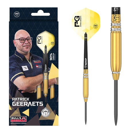 Bull's DE Patrick Geeraets 90% Tungsten Steel Tip Darts