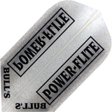 Bull's DE Powerflite Clear Slim Flights