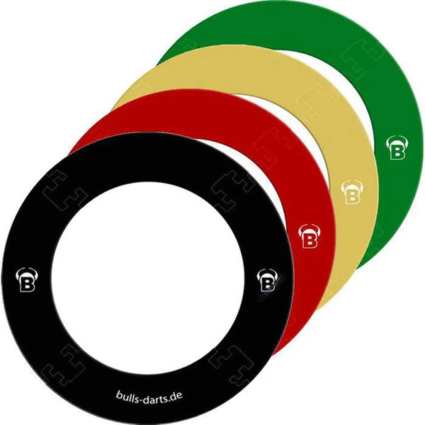 Bull's DE Quarterback 4pc Dartboard Surround - 4 Colour options-1-Black-Premier Darts