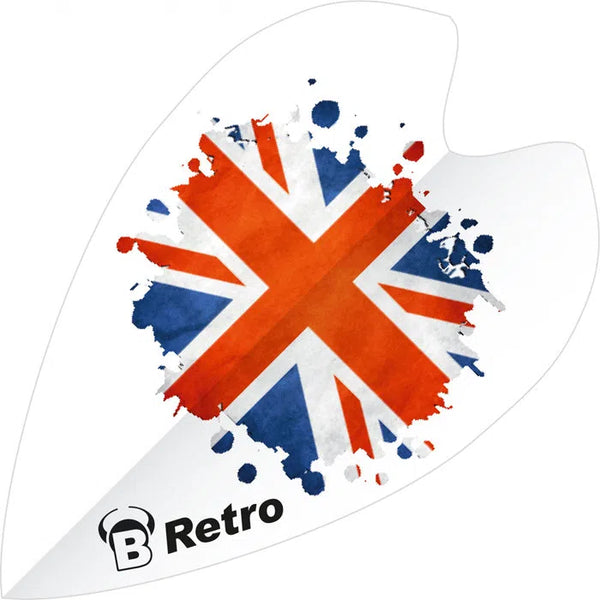 Bull's DE Retro Union Jack Dart Flights-1-Premier Darts