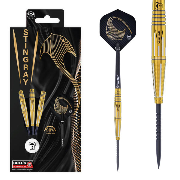 Bull's DE Stingray ST4 90% Tungsten Steel Tip Darts-1-22 GRAM-Premier Darts