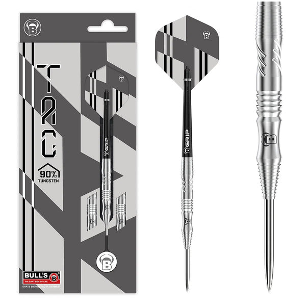 Bull's DE Tac T1 90% Tungsten Steel Tip Darts-1-21 GRAM-Premier Darts