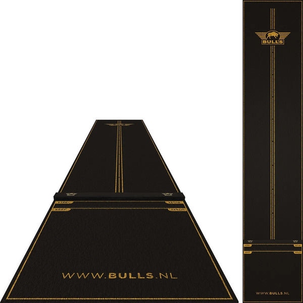 Bull's NL Advantage Carpet Dartmat + Oche-1-Premier Darts