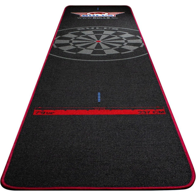 Bull's NL Carpet Dartmat Black-Red 300x65cm
