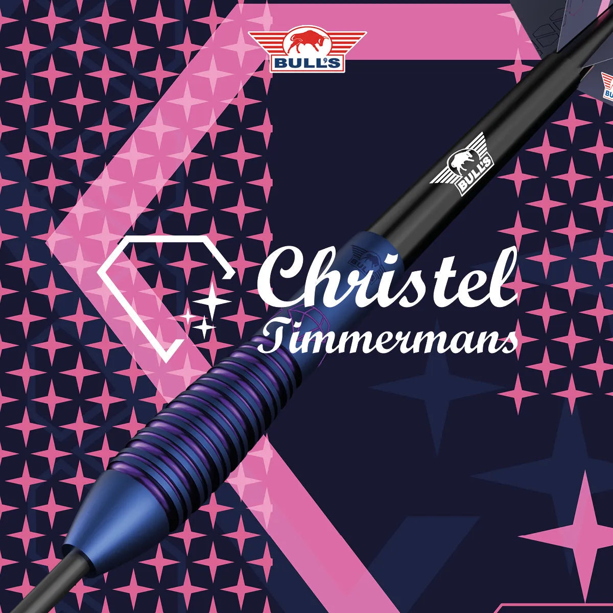 Bull's NL Christel Timmermans 90% Tungsten Steel Tip Darts