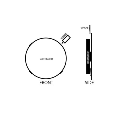 Bull's NL Foam Dartboard Wedges