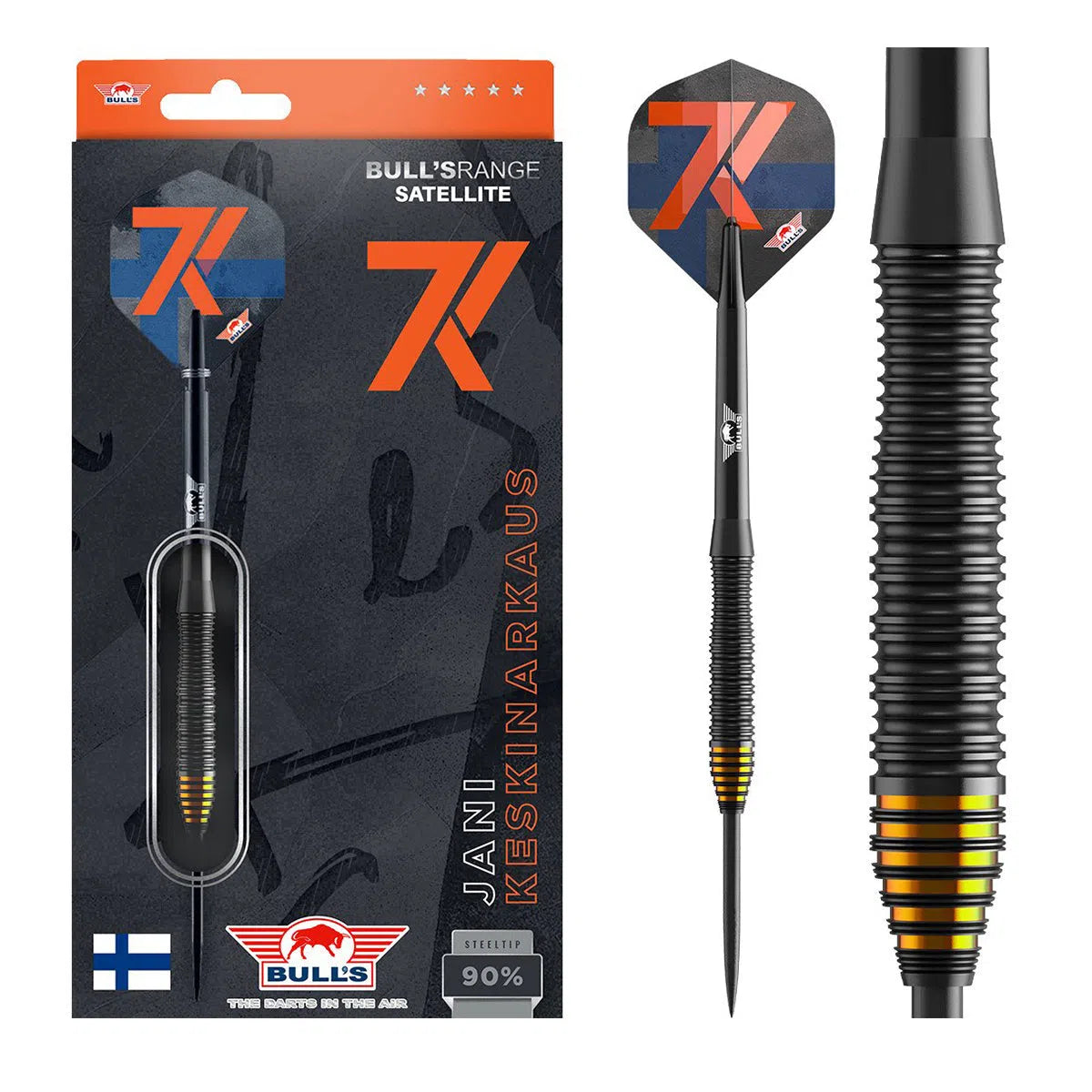 Bull's NL Jani Keskinarkaus 90% Tungsten Steel Tip Darts