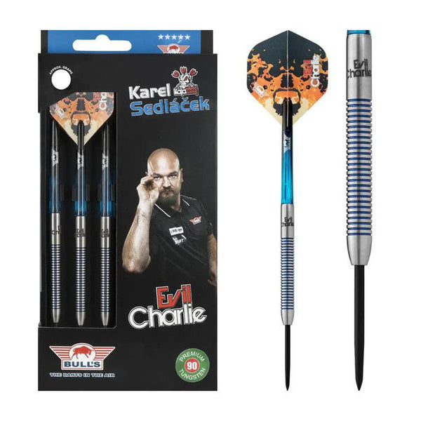 Bull's NL Karel Sedlacek 90% Tungsten Steel Tip Darts-1-21 GRAM-Premier Darts
