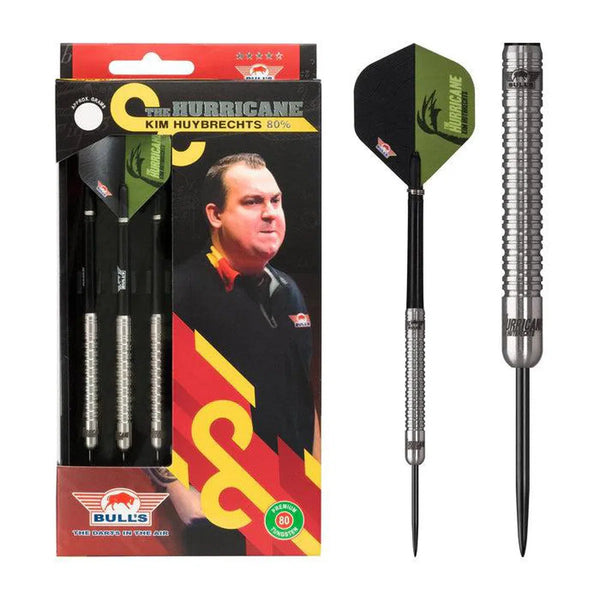 Bull's NL Kim Huybrechts 80% Tungsten Steel Tip Darts-1-22 GRAM-Premier Darts