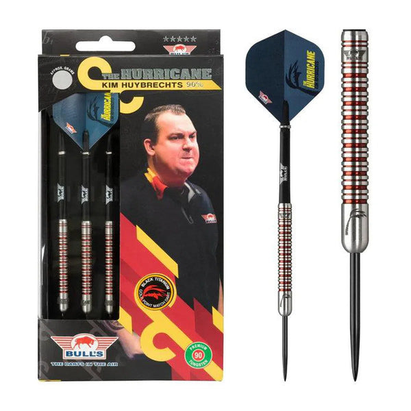 Bull's NL Kim Huybrechts PCT 90% Tungsten Steel Tip Darts-1-23 GRAM-Premier Darts
