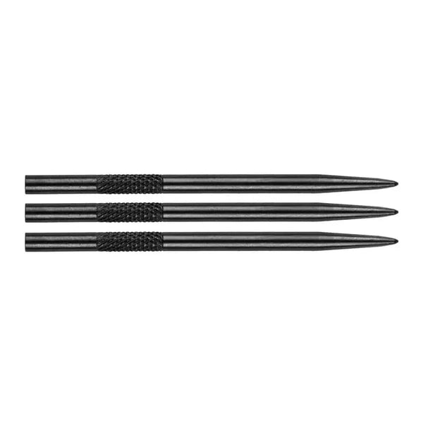 Bull's NL Knurled Grip Points-1-Black-35mm-Premier Darts
