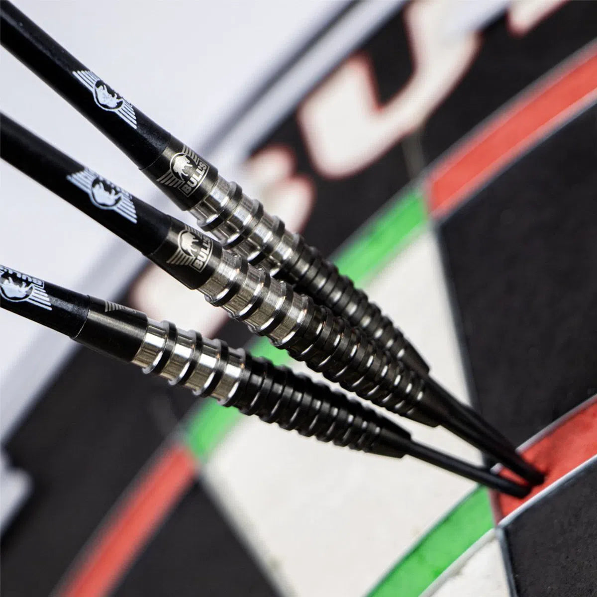 Bull's NL Lightning Black 90% Tungsten Steel Tip Darts