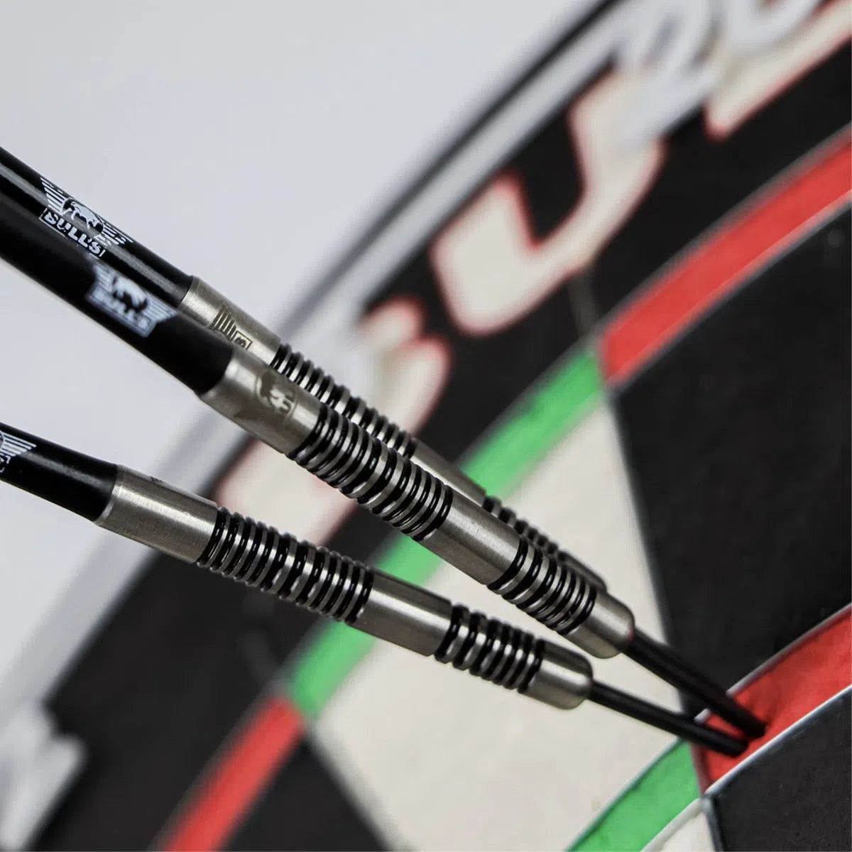 Bull's NL Lightning White 90% Tungsten Steel Tip Darts