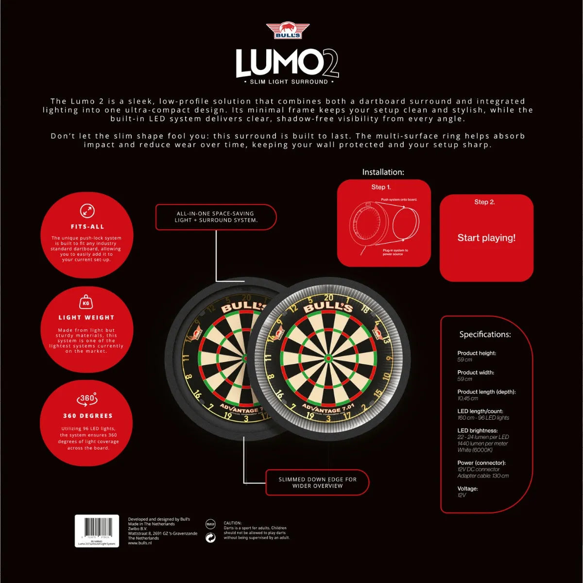 Bull's NL Lumo 2 Surround Lighting System