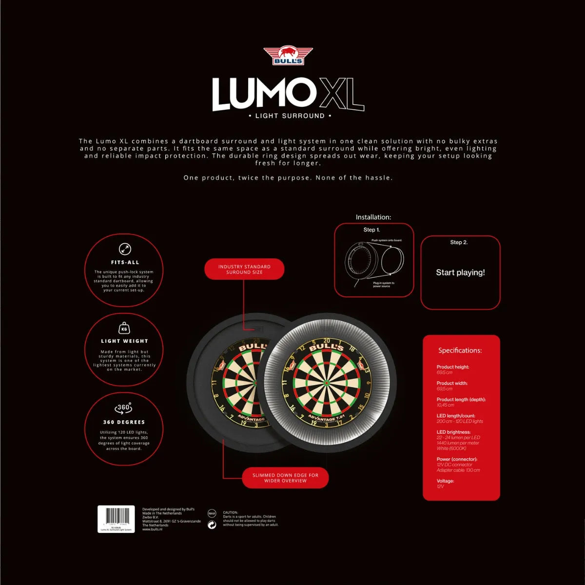 Bull's NL Lumo XL Surround Lighting System