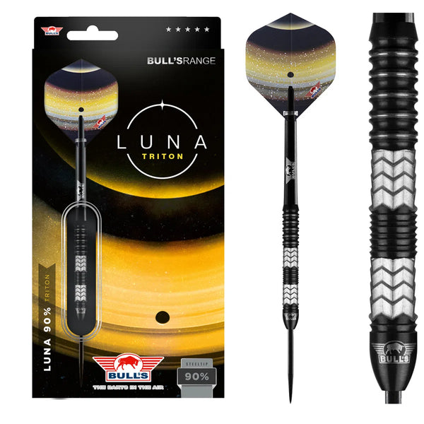 Bull's NL Luna Triton 90% Tungsten Steel Tip Darts-1-23 GRAM-Premier Darts