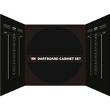 Bull's NL Magentic Paper Dartboard Cabinet Set