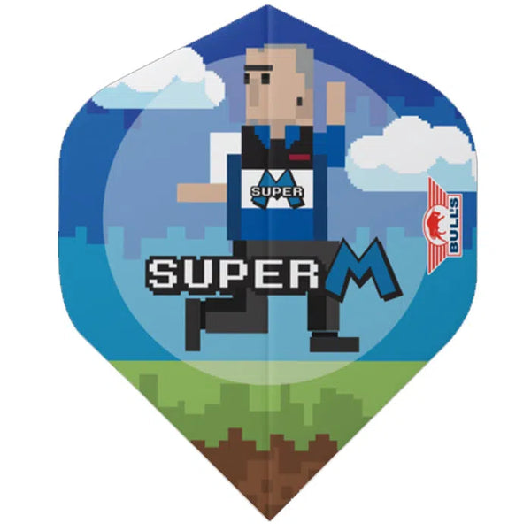 Bull's NL Mario Vandenbogaerde Super M Flights-1-Premier Darts