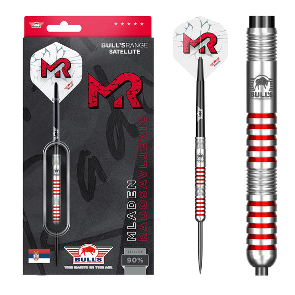 Bull's NL Mladen Radosavljevic 90% Tungsten Steel Tip Darts-1-21 GRAM-Premier Darts