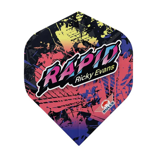 Bull's NL Ricky Evans Rapid 90 Edition No2 Flights-1-Premier Darts
