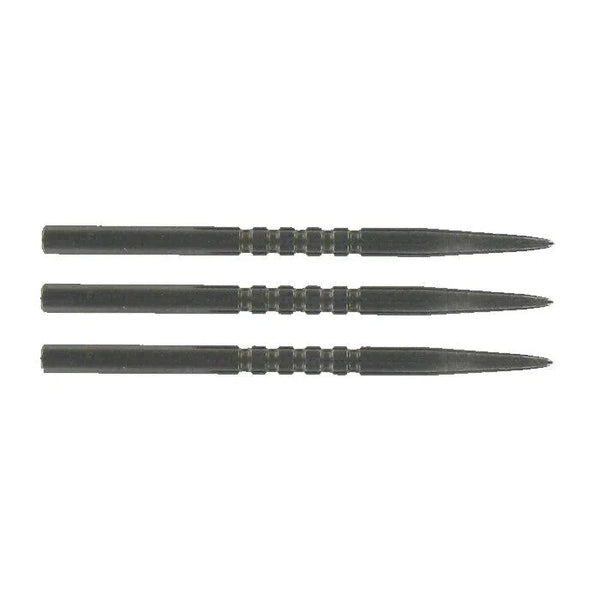 Bull's NL Ringed Grip Points-1-Black-32mm-Premier Darts