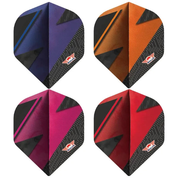 Bull's NL Series 100 Lightning No2 Flights-1-Blue-Premier Darts