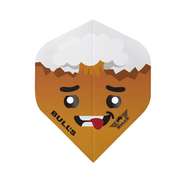 Bull's NL Smiley Crazy Standard No2 Flights-1-Premier Darts