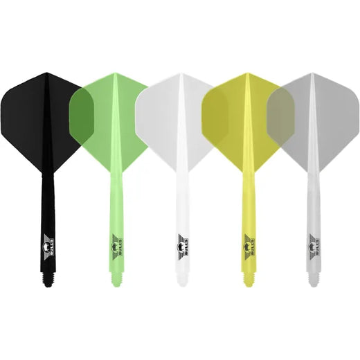 Bull's NL Union Flight System No2-1-Black-Small-Premier Darts