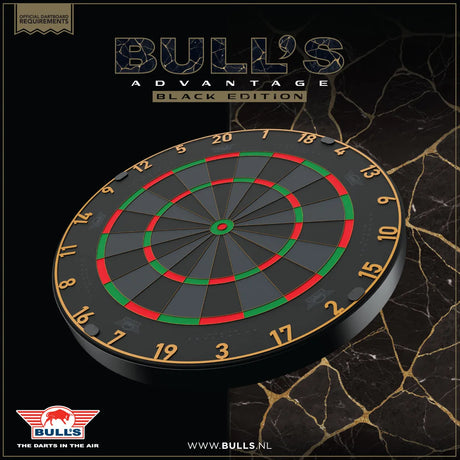 Bull's NL Advantage Black Professional Dartboard