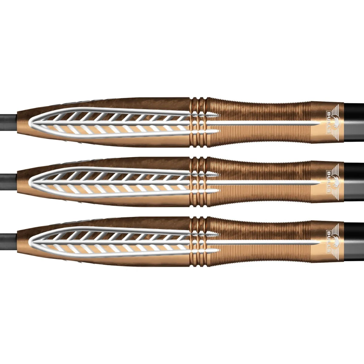 Bull's NL Bronzo Flux 90% Tungsten Steel Tip Darts