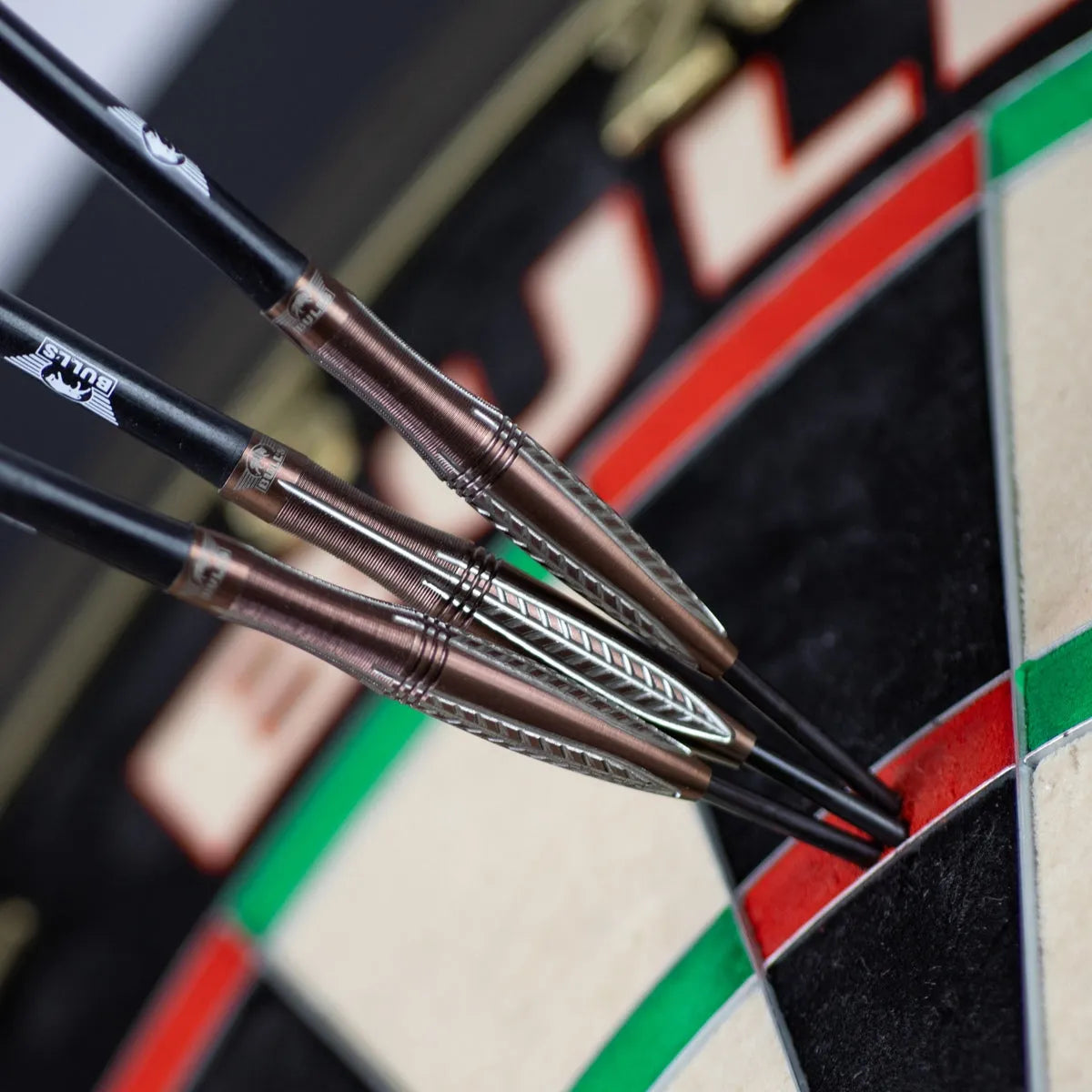 Bull's NL Bronzo Flux 90% Tungsten Steel Tip Darts