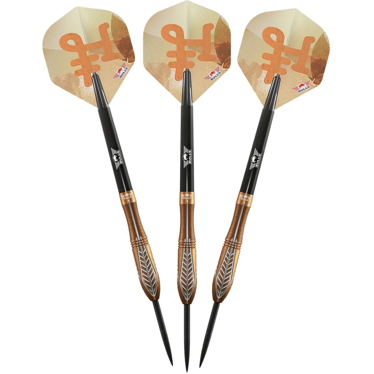 Bull's NL Bronzo Nova 90% Tungsten Steel Tip Darts