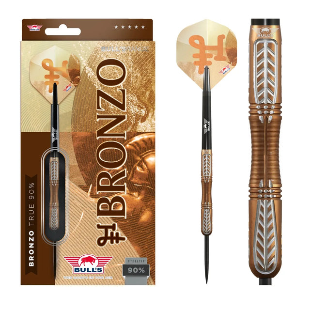 Bull's NL Bronzo True 90% Tungsten Steel Tip Darts