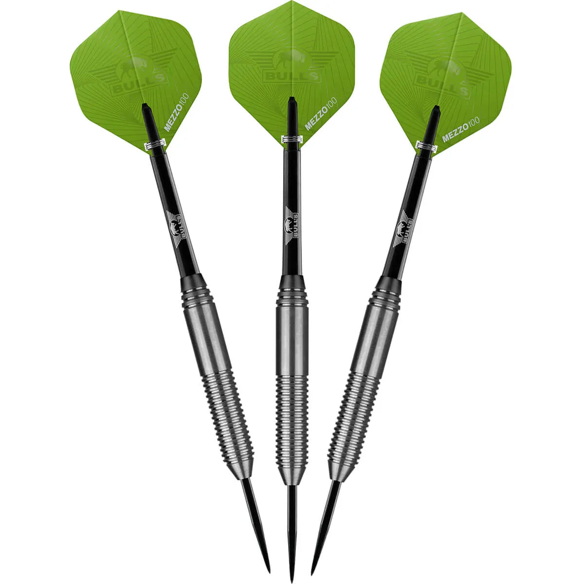 Bull's NL Charge Green Stainless Steel Tip Darts-5-22 GRAM-Premier Darts