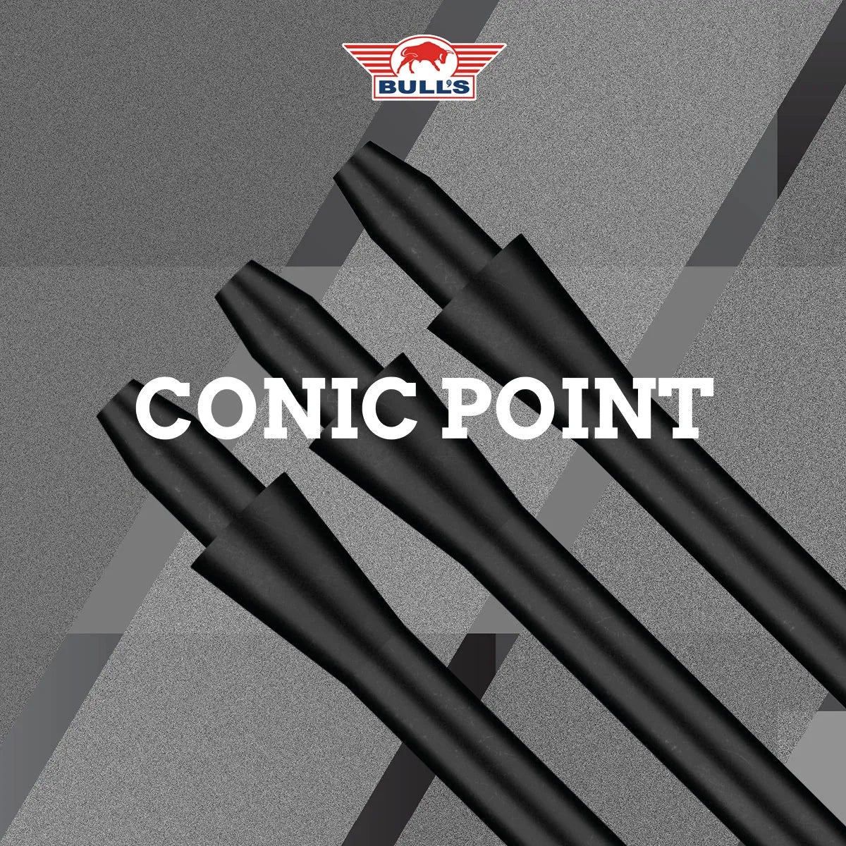 Bull's NL Conic Steel Dart Points
