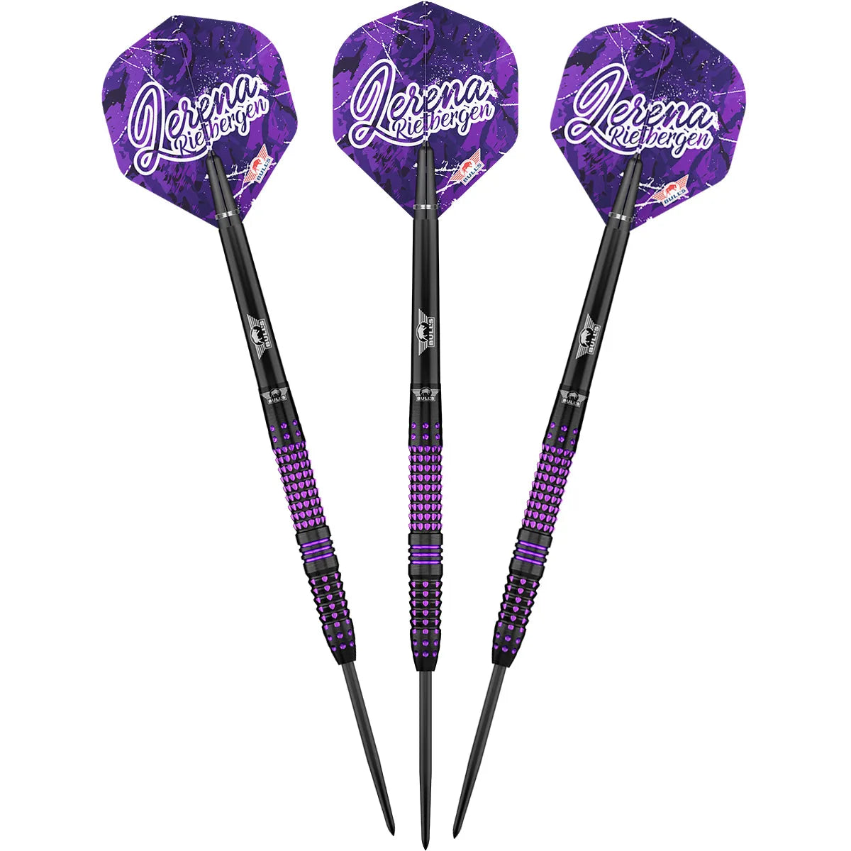 Bull's NL Lerena Rietbergen 90% Tungsten Steel Tip Darts