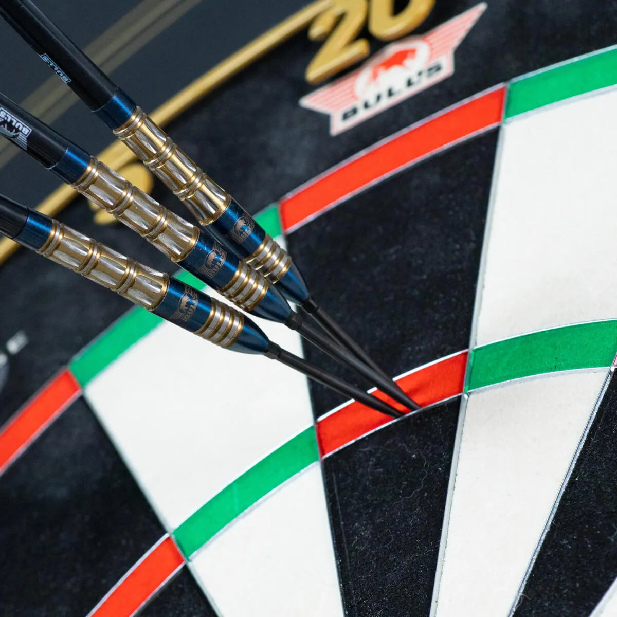 Bull's NL Mario Vandenbogaerde E3 CP 90% Tungsten Steel Tip Darts-5-22 GRAM-Premier Darts