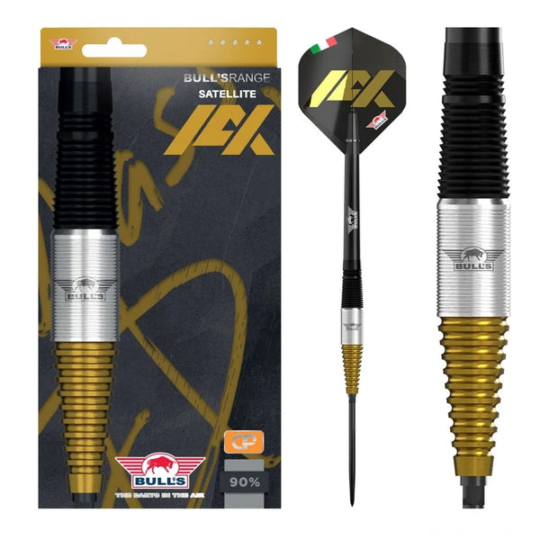 Bull's NL Massimo Dalla-Rosa CP 90% Tungsten Steel Tip Darts-1-20 GRAM-Premier Darts