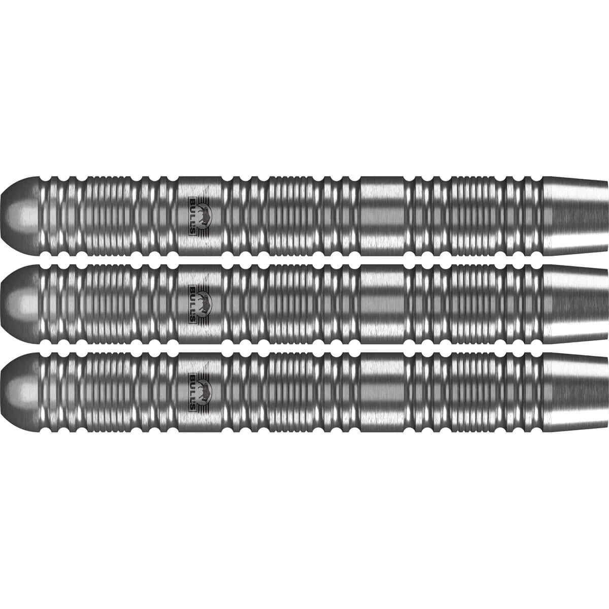 Bull's NL Prime Straight CP 90% Tungsten Steel Tip Barrels Only-3-22 GRAM-Premier Darts