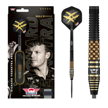 Bull's NL Richard Veenstra E2 90% Tungsten Steel Tip Darts