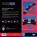 Bull's NL Shark Pro Blue Dartboard-5-Premier Darts