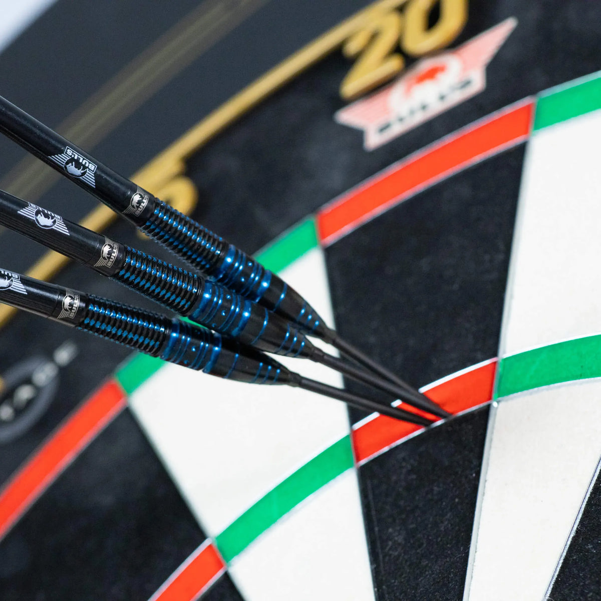 Bull's NL Blue Frost CP 90% Tungsten Steel Tip Darts-5-22 GRAM-Premier Darts