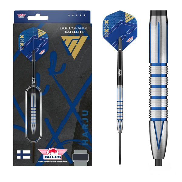 Bull's NL Teemu Harju 90% Tungsten Steel Tip Darts-1-21 GRAM-Premier Darts
