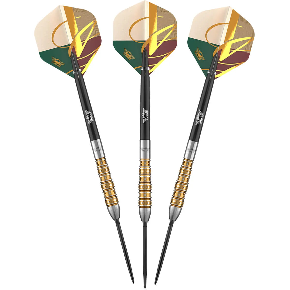 Bull's NL Vintago Bomb CP 90% Tungsten Steel Tip Darts-6-20 GRAM-Premier Darts